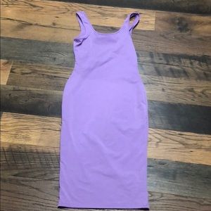 Women’s lavender midi dress